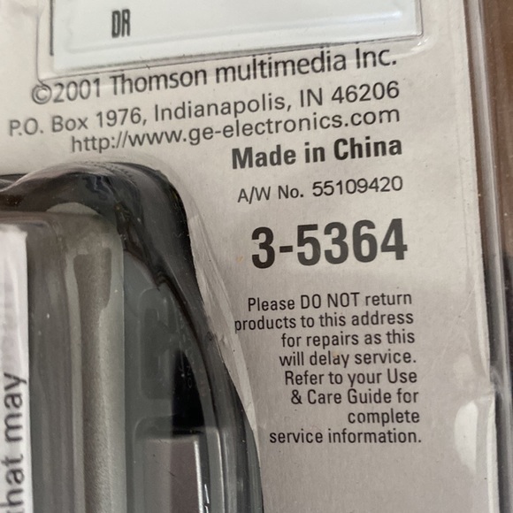 GE Automatic Voice Activated Handheld Cassette Recorder - Picture 8 of 8